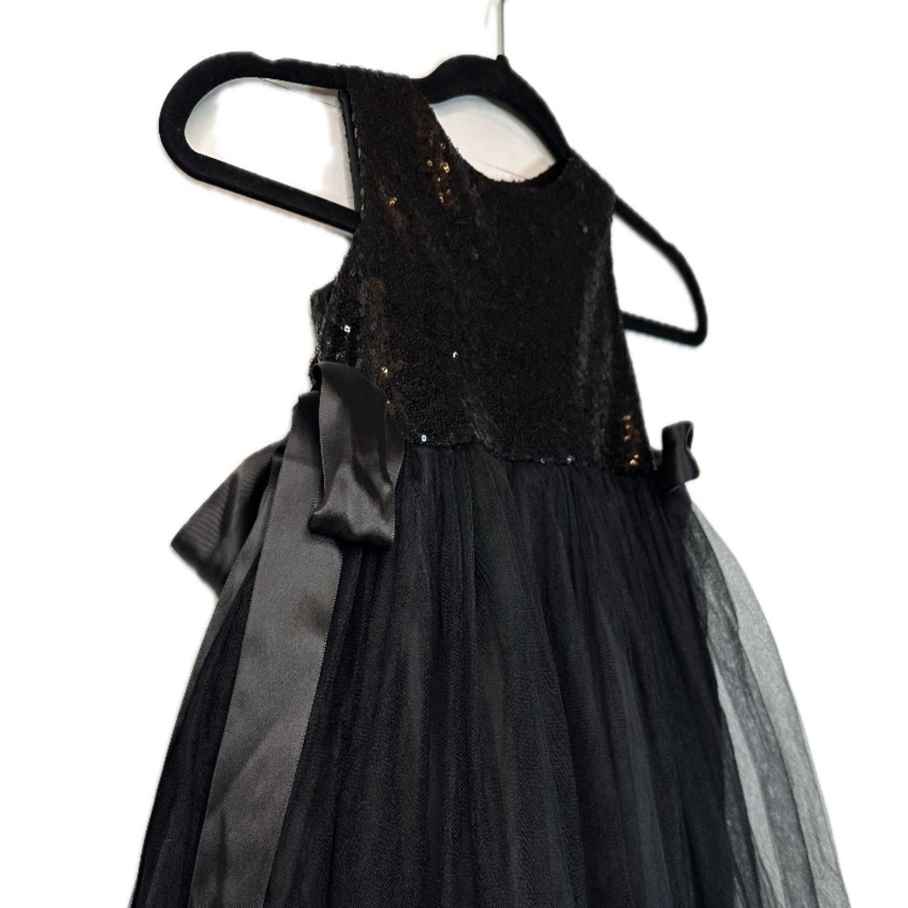 Ekidsbridal Heart Cutout Sequin Formal Dress Wedding Flower Girl Formal Dress - Picture 8 of 10